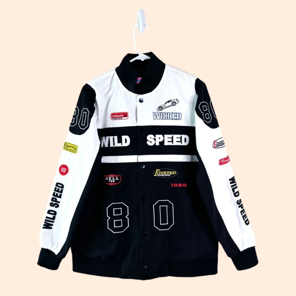 Edikted Wild Speed Patch Jacket